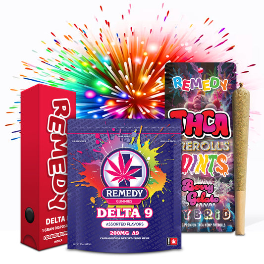 Firecracker Bundle - FREE Delta 9 Gummies