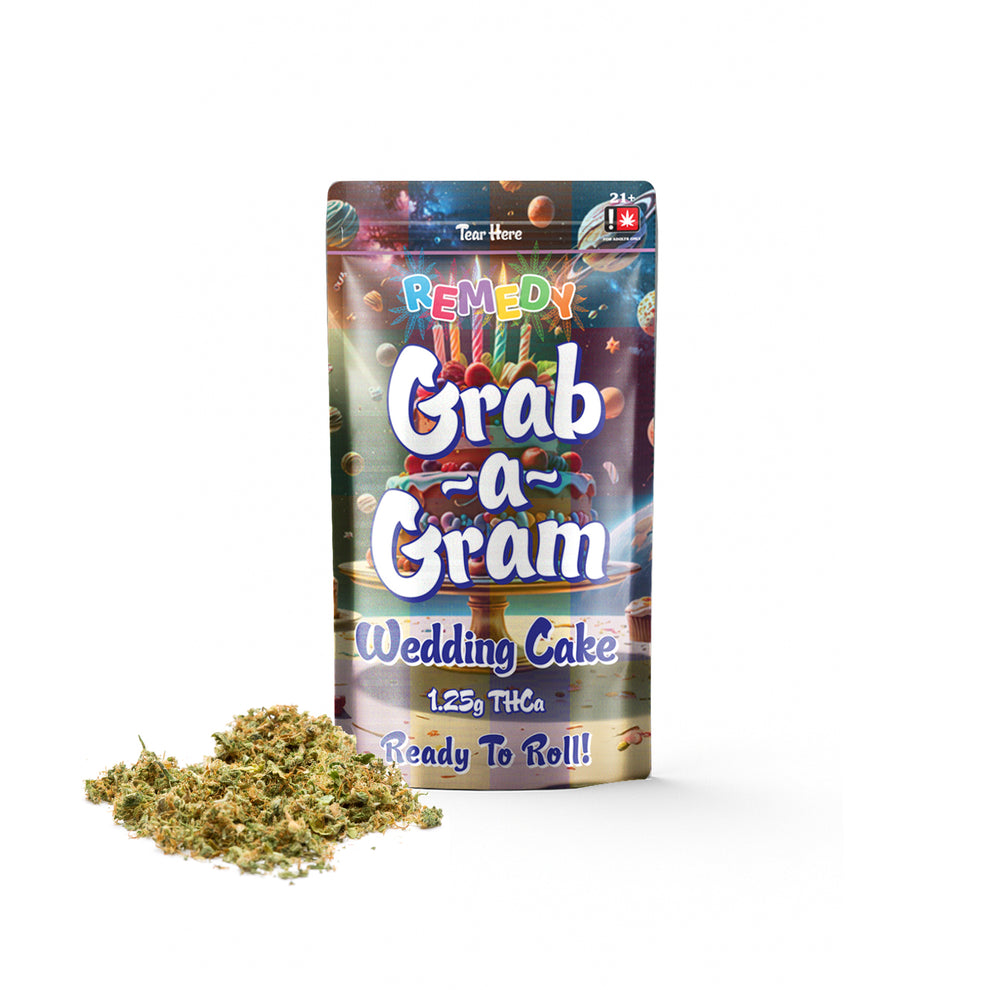 Cake Remedy Grab-a-Gram 1.25g: The Best THCA Flower - Wedding Cake – Remedy Premium ...