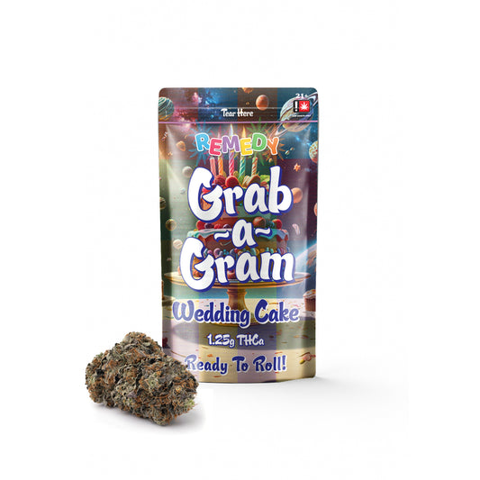 THCA Grab-a-Gram 1.25g Flower - Wedding Cake