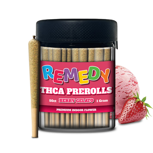 THC-A Pre-Rolls Joints 50 Pack - Berry Gelato