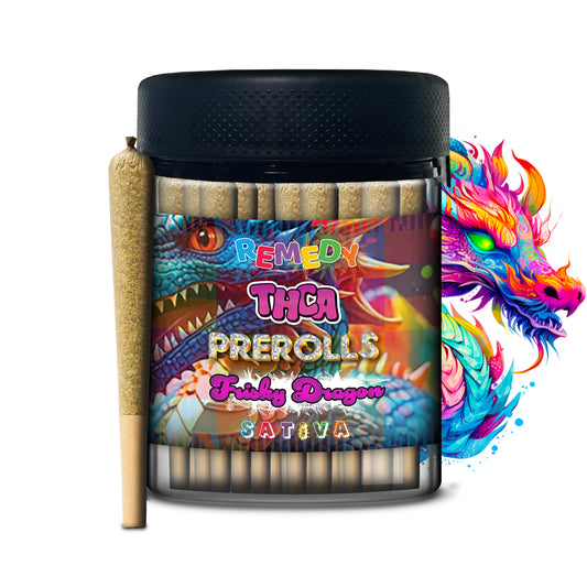 THC-A Pre-Rolls Joints 50 Pack - Frisky Dragon