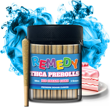 THC-A Pre-Rolls Joints 50 Pack - Ice Cream Cake