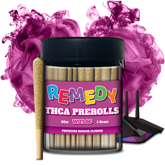 THC-A Pre-Rolls Joints 50 Pack - Wifi OG