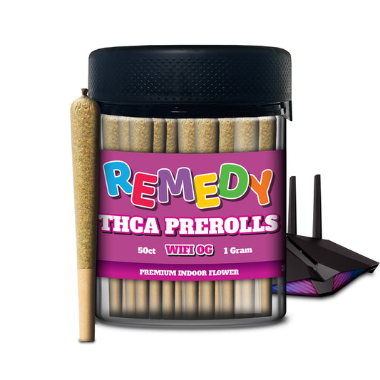 THC-A Pre-Rolls Joints 50 Pack - Wifi OG