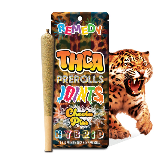 THC-A Pre-Rolls Joints 2 Pack - Cheeta Piss