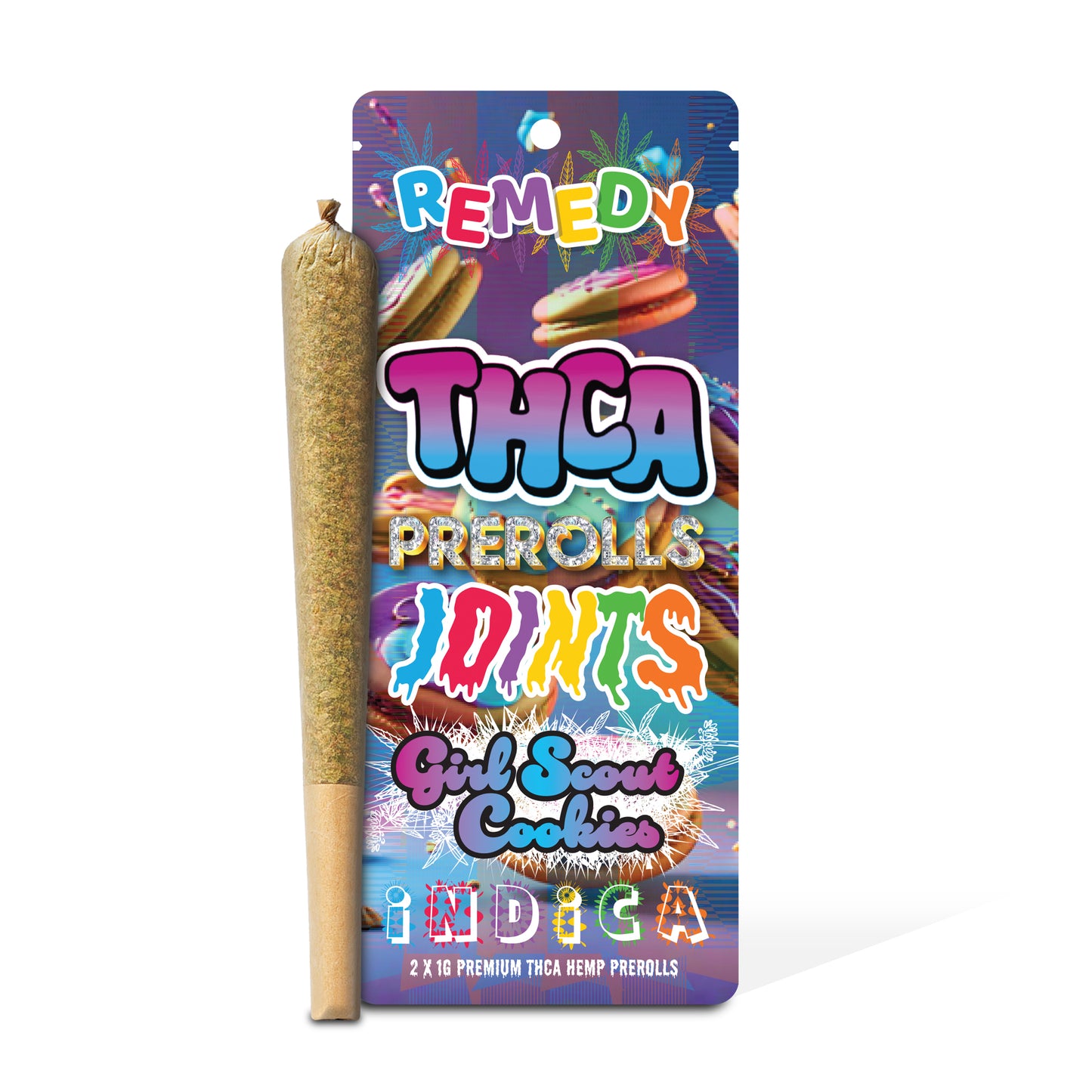 THC-A Pre-Rolls Joints 2 Pack - Girl Scout Cookies