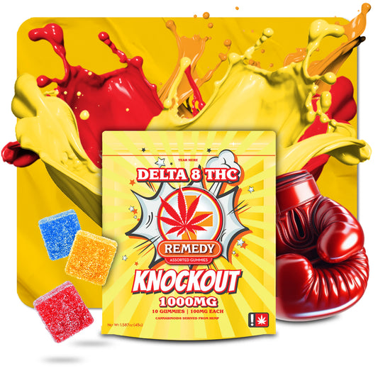 Knockout Gummies 1000mg/10ct - Delta 8