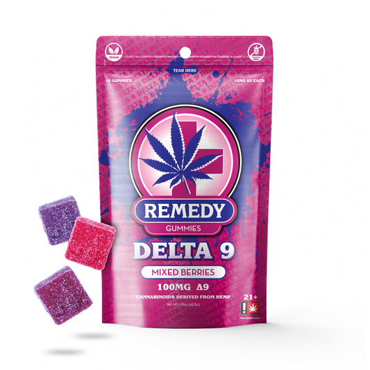 Delta 9 THC Mixed Berries Gummies 100mg