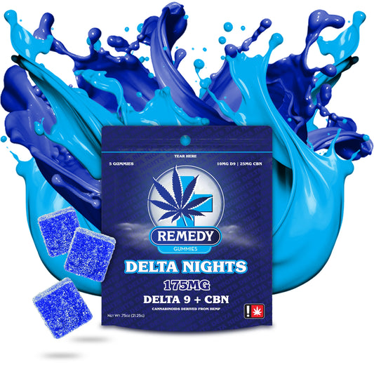 Delta Nights Gummies 175mg/5ct - Delta 9 + CBN