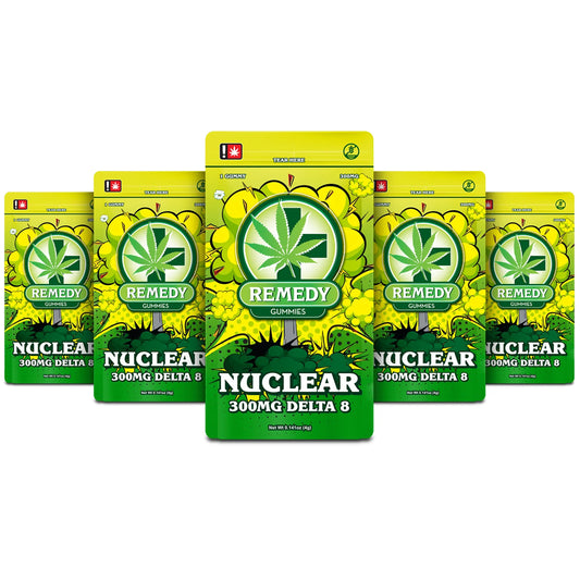 5 Pack Nuclear Gummies 300mg/1ct - Delta 8