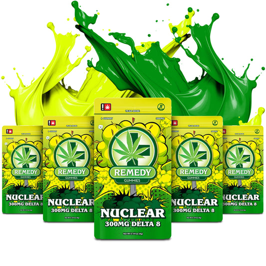 5 Pack Nuclear Gummies 300mg/1ct - Delta 8