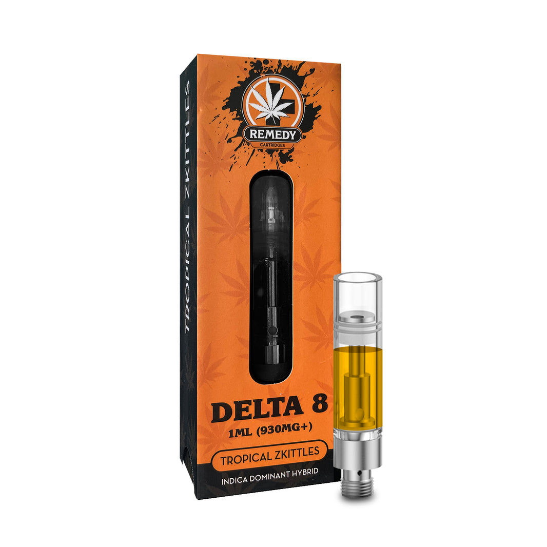 Flavored ‎Delta 8 THC Cartridges Remedy Premium Hemp