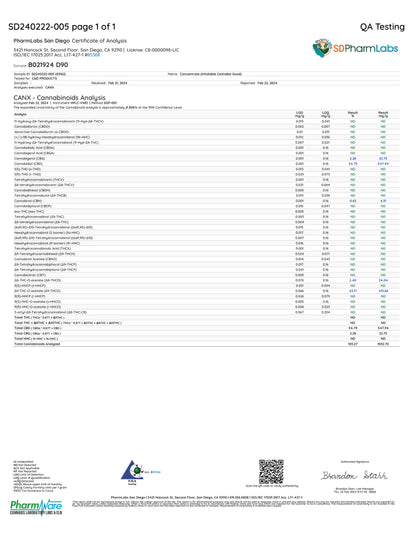 5 Gram Knockout Disposable Exotic Tropical OG