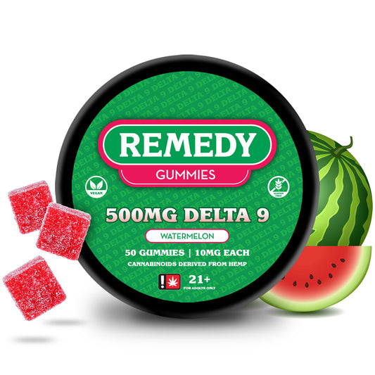 Delta 9 THC Gummies Watermelon 500mg