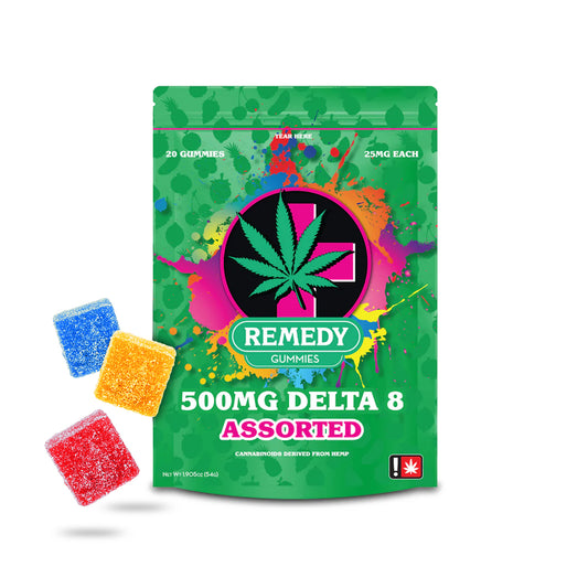 High Potency Delta 8 Gummies 500mg