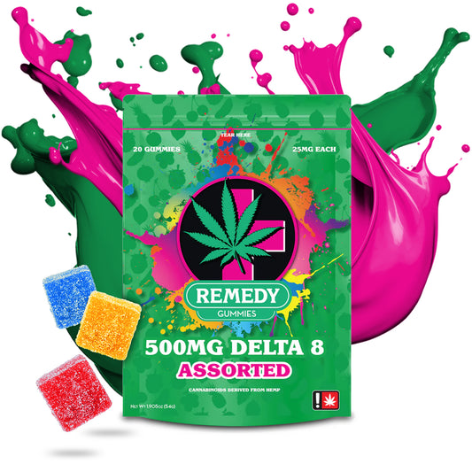 High Potency Delta 8 Gummies 500mg