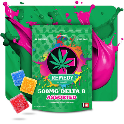High Potency Delta 8 Gummies 500mg