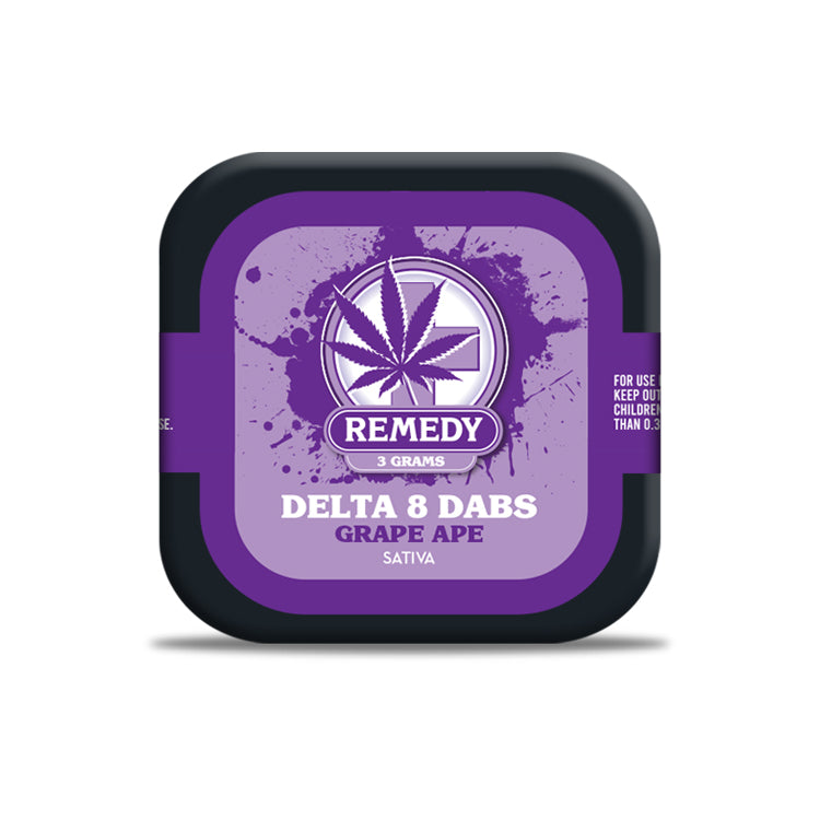 Delta 8 Dabs Grape Ape - 3 Grams