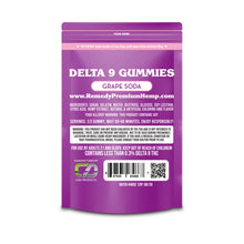 Load image into Gallery viewer, Delta 9 THC Gummies Grape Soda 100mg
