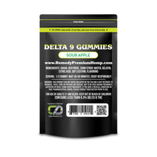 Load image into Gallery viewer, Delta 9 THC Gummies Sour Apple 100mg
