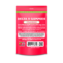 Load image into Gallery viewer, Delta 9 THC Gummies Strawberry 100mg

