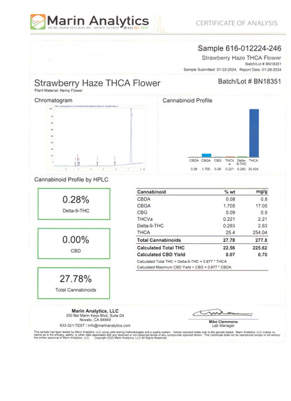 Buy Delta 9 200mg Gummies Get Strawberry Haze THCA Dog Walkers For $10.00