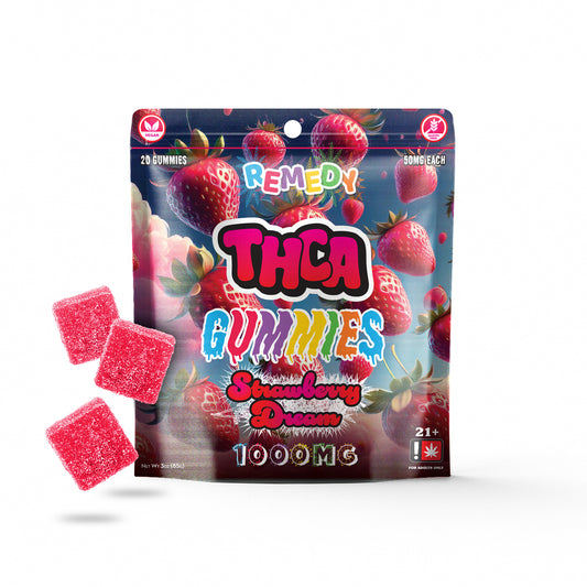 THC-A Gummies Strawberry Dream 1000mg