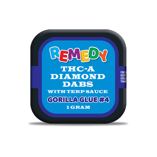 THC-A Diamond Dabs with Terp Sauce Gorilla Glue #4 - 1 Gram