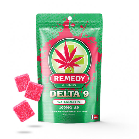 Delta 9 THC Watermelon Gummies 100mg