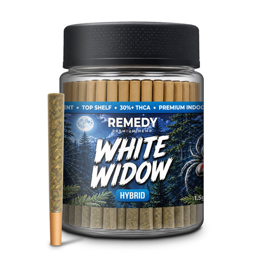 White Widow THCa 1.5g PreRolls 50-Pack