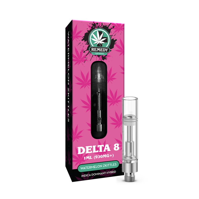 Flavored ‎Delta 8 THC Cartridges Remedy Premium Hemp