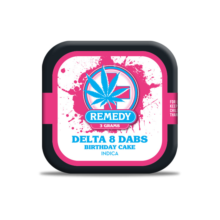 Delta 8 Dabs Birthday Cake - 3 Grams