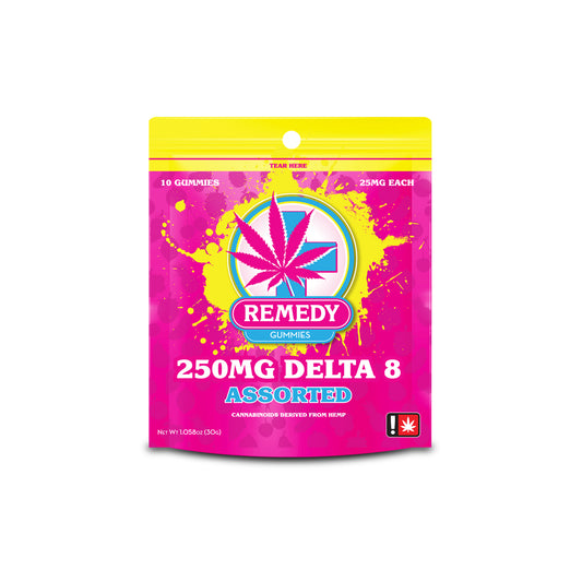 Delta 8 THC Gummies Assorted 250mg