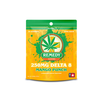 Delta 8 THC Gummies Mango Punch 250mg