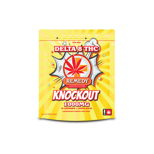 Knockout Gummies 1000mg/10ct - Delta 8