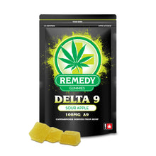 Load image into Gallery viewer, Delta 9 THC Gummies Sour Apple 100mg
